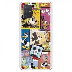Funda Oficial de Disney Mickey Comic para Samsung Galaxy A71