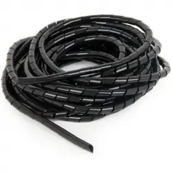 Gembird CM-WR1210-01 Organizador de Cables Espiral 12mm 10m Negro