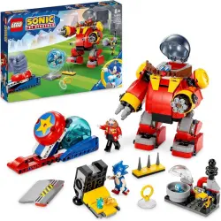 Lego Sonic vs Robot Death Egg del Dr. Eggman