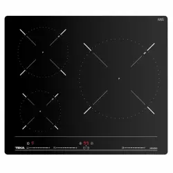 Teka IBC 63010 MSS Placa de Inducción 3 Zonas 60cm Cristal Negro