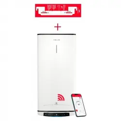 Ariston Velis Pro Wifi Termo Eléctrico Inteligente 80L Clase B + Soporte de Pared Instafix