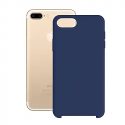 Contact Funda Silk TPU Azul para iPhone 7 Plus/8 Plus