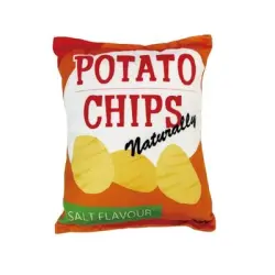 IntiMeg  chirriante para perros - Papas fritas - color naranja