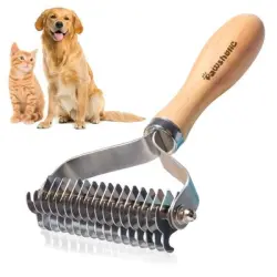 IntiMeg Rastrillo para el subpelo de perros y gatos - Una pieza