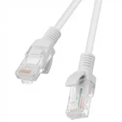 Lanberg Cable de Red RJ45 UTP Cat.6 25cm Gris