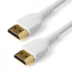 StarTech Cable de 2m HDMI Premium de Alta Velocidad con Ethernet 4K60 Blanco