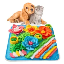 UAMLY Alfombrilla olfativa perros, alfombrilla alimentación lenta búsqueda - 1 pieza