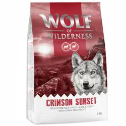 Wolf of Wilderness Crimson Sunset con cordero y cabra - 1 kg