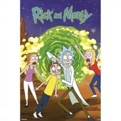 Erik Maxi Póster Rick And Morty Portal 91.5x61cm