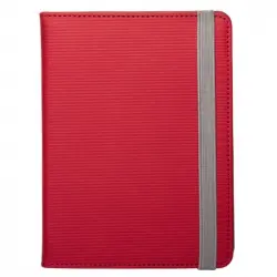 SilverHT Wave Funda Universal Roja para Ebook de 6"