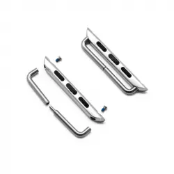 Unotec Adaptador de Correa Gris para Apple Watch 42/44mm