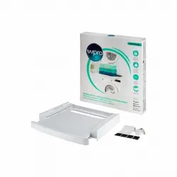 Wpro Torre Lavadora Y Secadora Wpro Universal Con Estante Deslizante