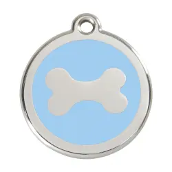 Placa identificativa Hueso Azul S