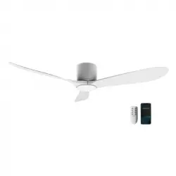 Cecotec EnergySilence Aero 5400 Aqua Connected Ventilador de Techo con Mando y WiFi 40W Blanco