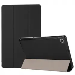 Cool Funda Polipiel Liso Negro para Lenovo Tab M10 HD 2ª Gen (TB-X306) 10.1"