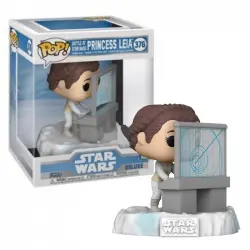 Funko Pop Deluxe Star Wars Princesa Leia en la Batalla de la Base en Echo