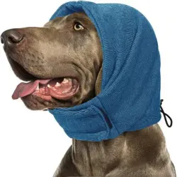 IntiMeg Orejeras suaves con cancelación de ruido para perros - L