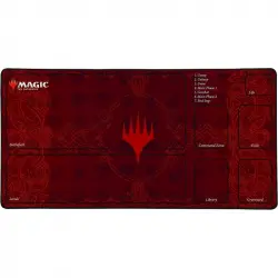 Konix Magic the Gathering Alfombrilla Gaming Roja