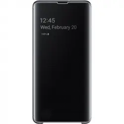 Samsung Clear View Cover Negra para Samsung Galaxy S10 Plus