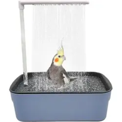 UAMLY Ducha de circulación de agua automática para pájaros y baño - Artículo 1