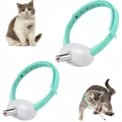 ZooVenture collar de juguete para gatos - Verde