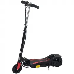 HomCom Patinete Eléctrico Ajustable Infantil Negro