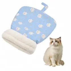 IntiMeg Saco de dormir para gatos de interior - Azul