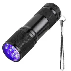 MCBOSON Linterna UV de 395 nm - 1 pieza