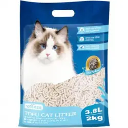 Arena Para Gatos De Tofu Biodegradable Nobleza 2 Kg