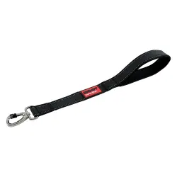 Correa para perros Zolux Moov, negra - 50 cm de largo, 40 mm de ancho