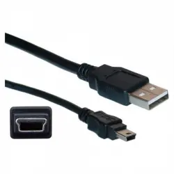 Digitus Cable USB 2.0 a Mini USB M/M 3m Negro
