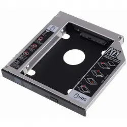 Ewent Caja de Montaje para Disco Duro SSD en Bahía Óptica 12.7mm