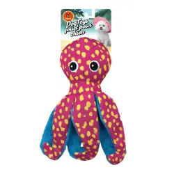 Fofos Peluche pulpo para perros - 14 cm x 9 cm x 34 cm
