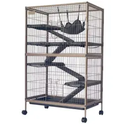 Jaula TIAKI Critter Empire para pequeños animales - 80 x 52 x 127 cm (L x An x Al)