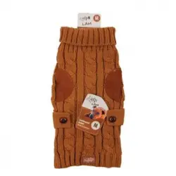 Jersey Lana Lam Beige S 20,3cm