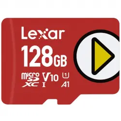 Lexar PLAY microSDXC 128GB UHS-I U1 V10 Clase 10