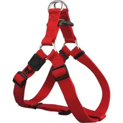 Pawffee Arnés ajustable de nailon rojo perros, talla M (pequeño grande) - 1 pieza