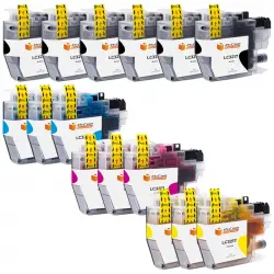 Pccom Essential Brother Lc3217 Cartucho Tinta Compatible Negro/cian/magenta/amarillo Pack 15