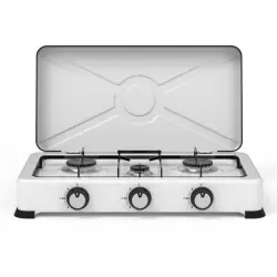 Universal Blue Lava Adventure 6003W Hornillo de Gas Portátil 3 Fuegos