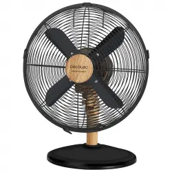 Cecotec EnergySilence 600 WoodDesk Ventilador de Sobremesa 40W Madera