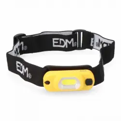 EDM Linterna Frontal LED COB 1W 100lm