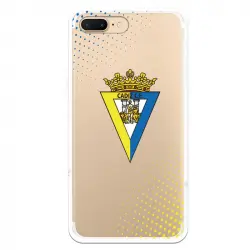 Funda Licencia Oficial Cádiz CF Escudo Transparente para iPhone 7 Plus