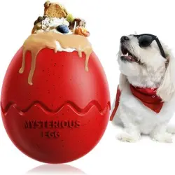 FurryFusion  para perros de alimentación lenta - Rojo