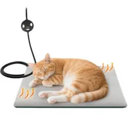 IntiMeg Alfombrilla térmica para gatos y perros - 40 cm x 29 cm