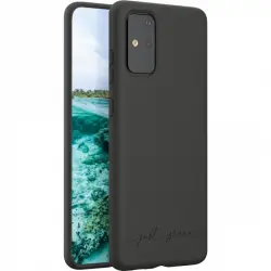 Just Green Funda Biodegradable Negra para Samsung Galaxy S20+