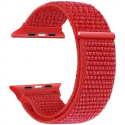 Ksix Comfy Correa Intercambiable, Compatible Con Series Urban Mini Y Apple Watch 38/40/41mm, Rojo