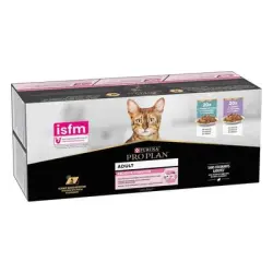 PURINA PRO PLAN Delicate Adult 40 x 85 g - Pescado de mar y pavo