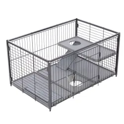 Villa TIAKI Jaula para animales pequeños  - Add-on Unit: 79 x 52 x 42,5 cm (L x An x Al)