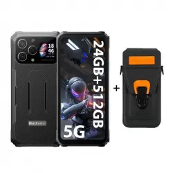 Blackview BL8000 12/512GB Negro Libre + Funda Protectora