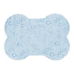 Esterilla Refrigerante Perros Forma Hueso Azul Claro M 60x45 Cm Trixie